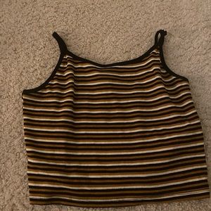striped crop top!
